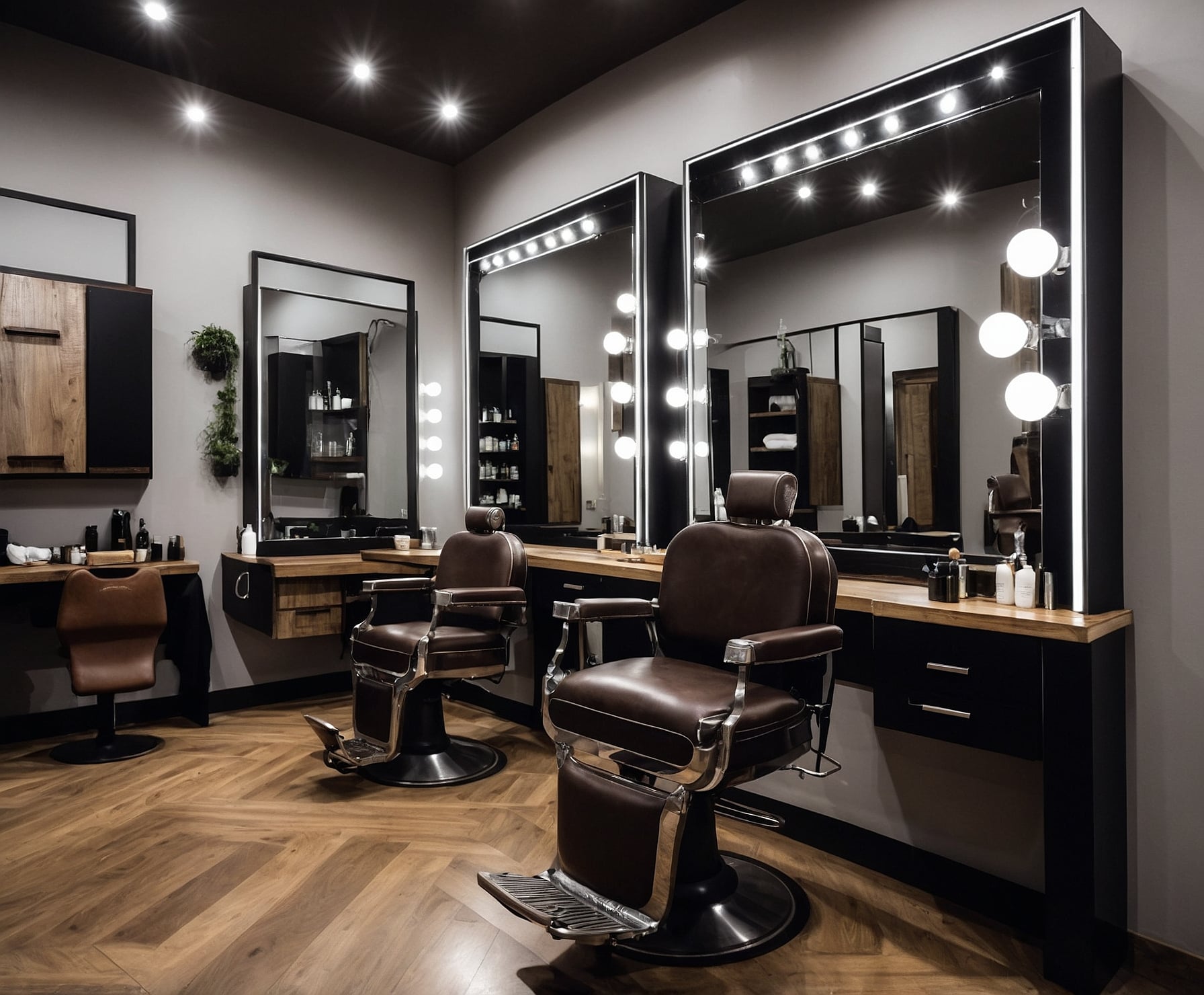 Barbería moderna y estilo innovador en Madrid.